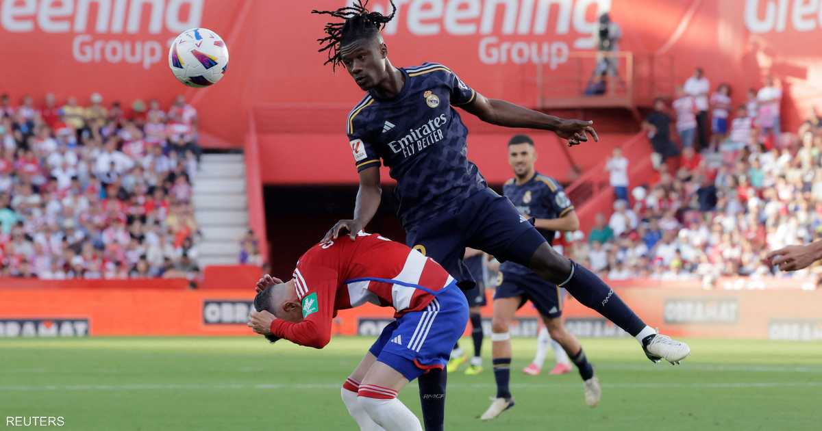 بدلاء ريال مدريد يسحقون غرناطة برباعية ويعززون تفرقهم عن الوصيف بـ15 نقطة
