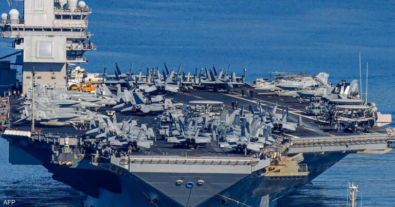 حاملة الطائرات جيرالد فورد تسجل إنجازًا تاريخيًا غير مسبوق منذ حرب فيتنام