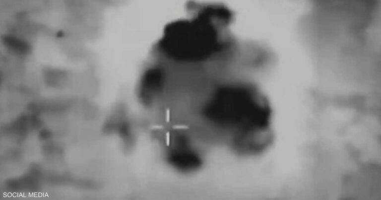 الجيش الإسرائيلي ينشر فيديو لاستهداف منصة صواريخ لحزب الله في لبنان