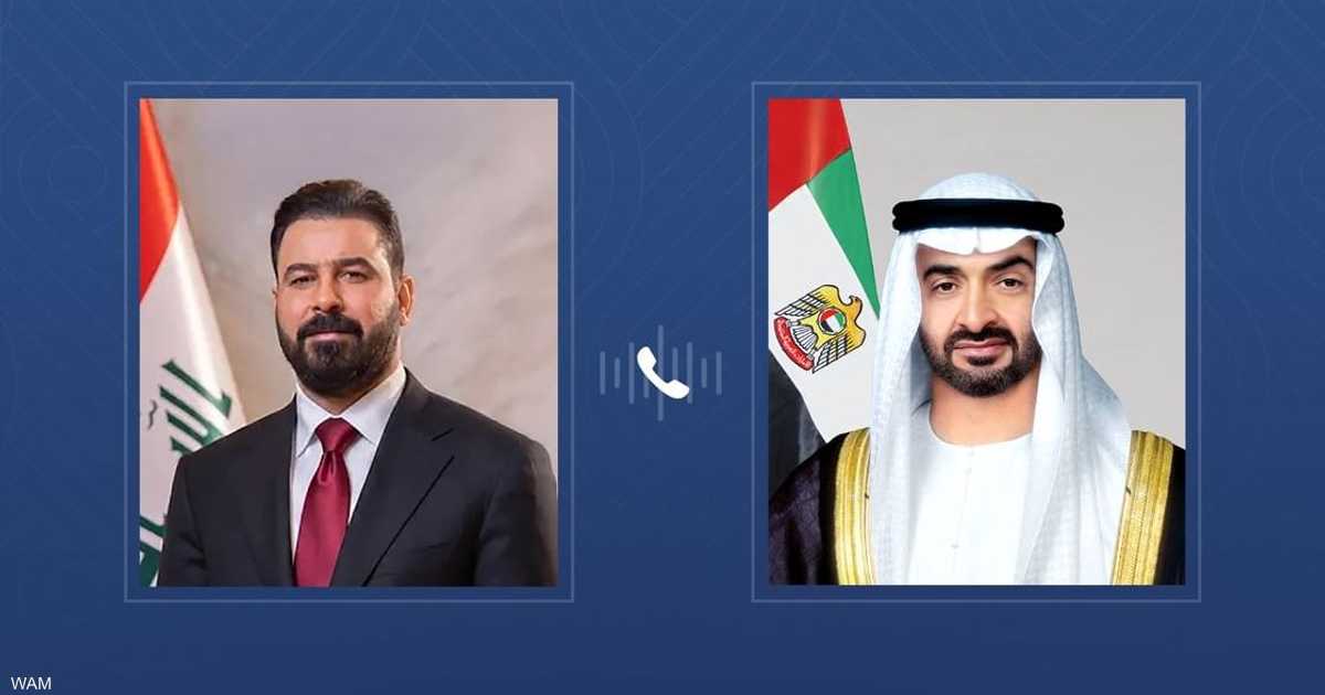 الشيخ محمد بن زايد يهنئ رئيس وزراء العراق المكلف ويتمنى له التوفيق في تشكيل الحكومة