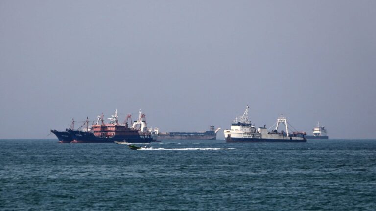 تحديث: هجوم بمقذوف مجهول على سفينة حاويات في مضيق هرمز بعد حادث ناقلة النفط