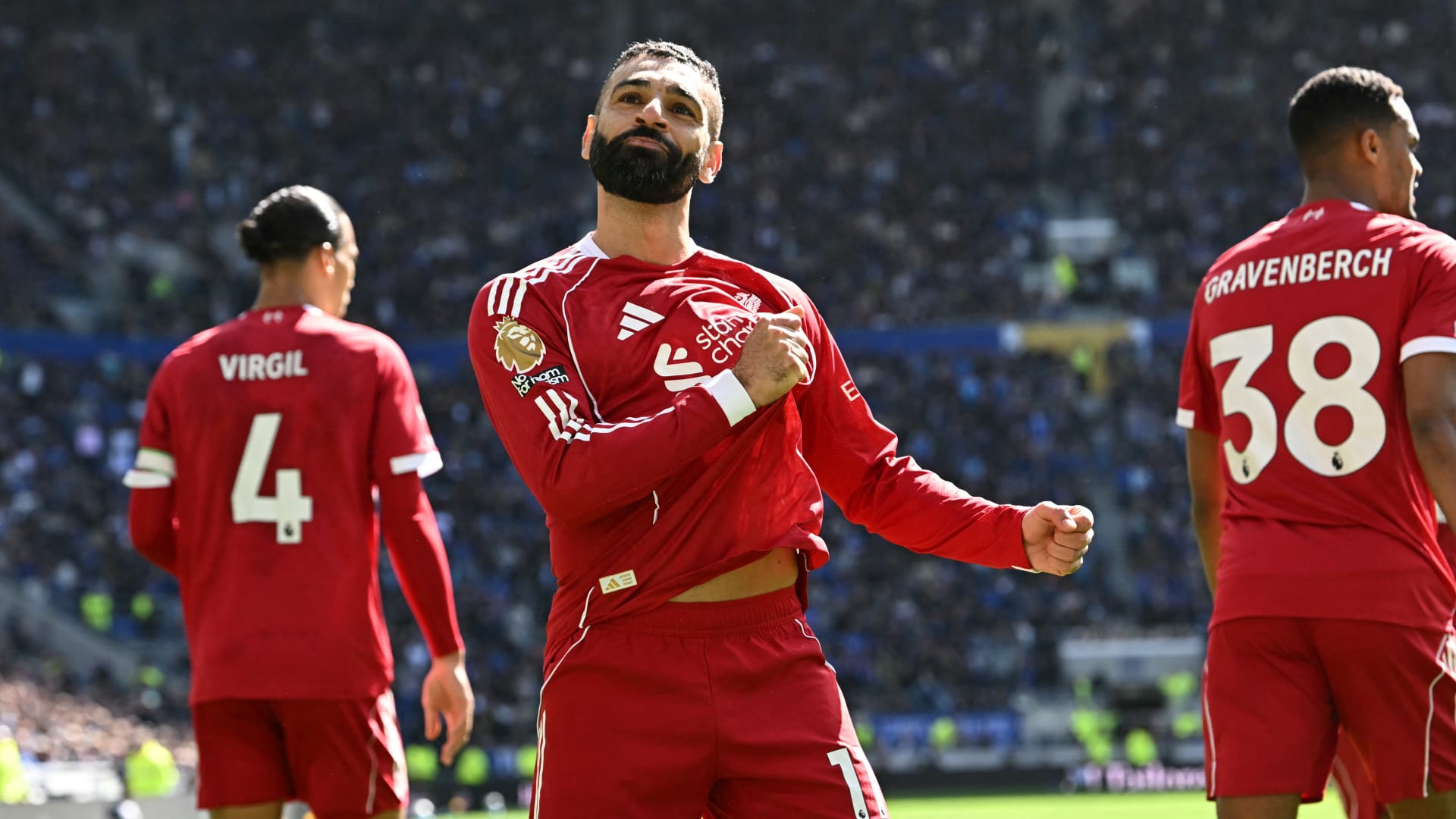 ليفربول يثمن هدف محمد صلاح أمام إيفرتون ويبرز رقمه القياسي