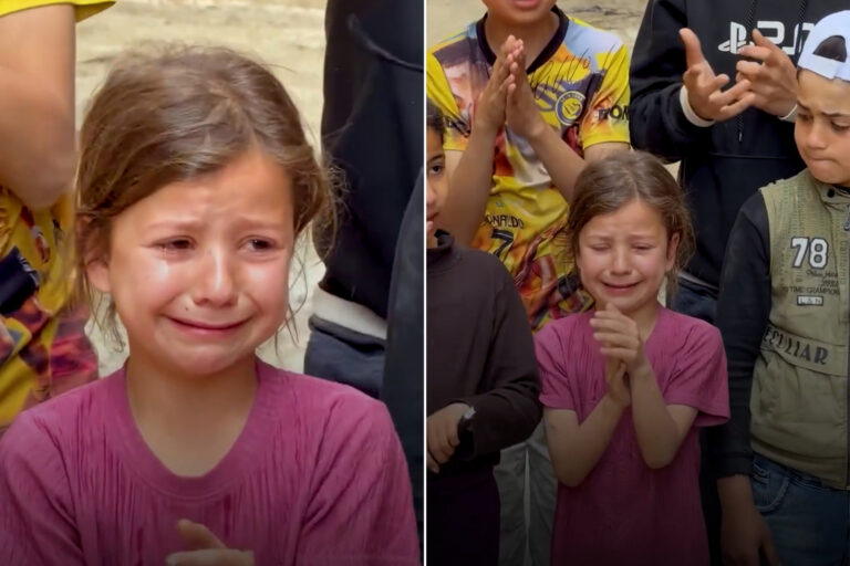 دموع الطفلة السورية رغدة تروي مأساة مجزرة التضامن