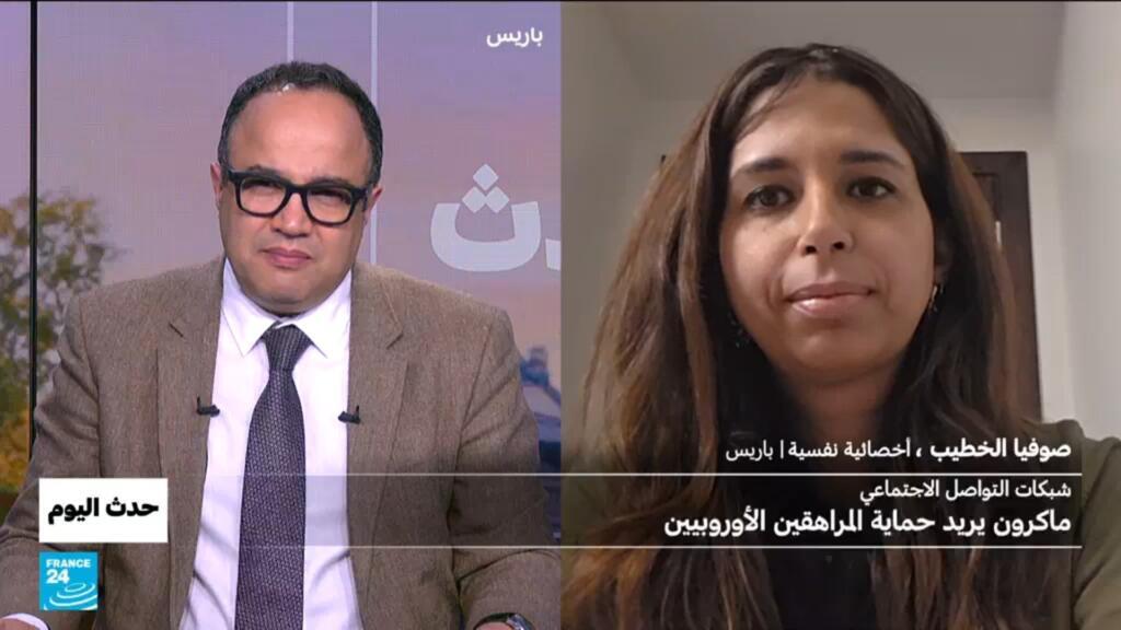 ماكرون يطالب بحظر استخدام شبكات التواصل الاجتماعي على المراهقين تحت 15 عامًا