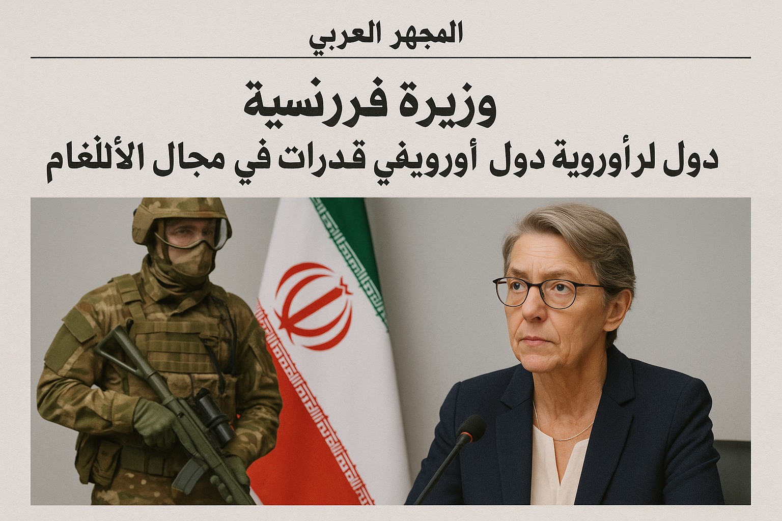 وزيرة فرنسية تؤكد تفوق الدول الأوروبية في تقنيات إزالة الألغام وتعزيز الأمن والسلامة