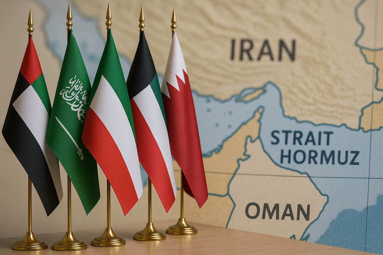 مجلس التعاون الخليجي يدين فرض إيران رسوماً على عبور مضيق هرمز