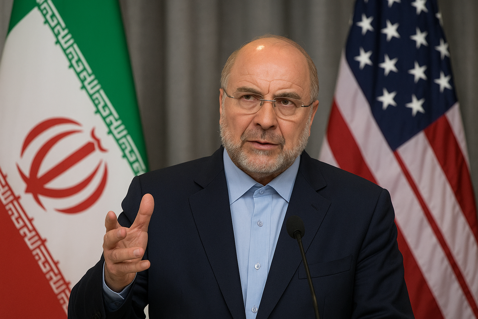 رئيس مجلس الشورى الإيراني يؤكد استمرار الجمود في المفاوضات النووية مع واشنطن