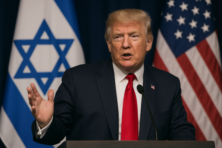 ترامب يؤكد أن إسرائيل لا تزال حليفاً عظيماً للولايات المتحدة بغض النظر عن المواقف العامة