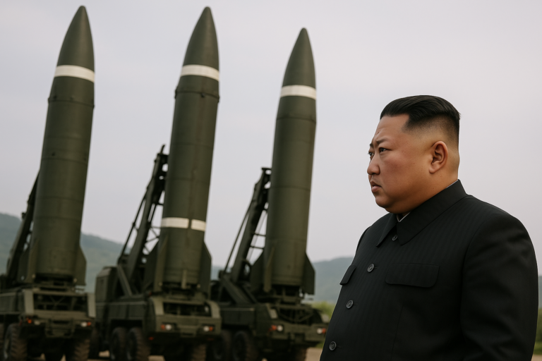 كوريا الشمالية تكشف عن صواريخ محدثة ويشيد بها الزعيم كيم جونغ أون