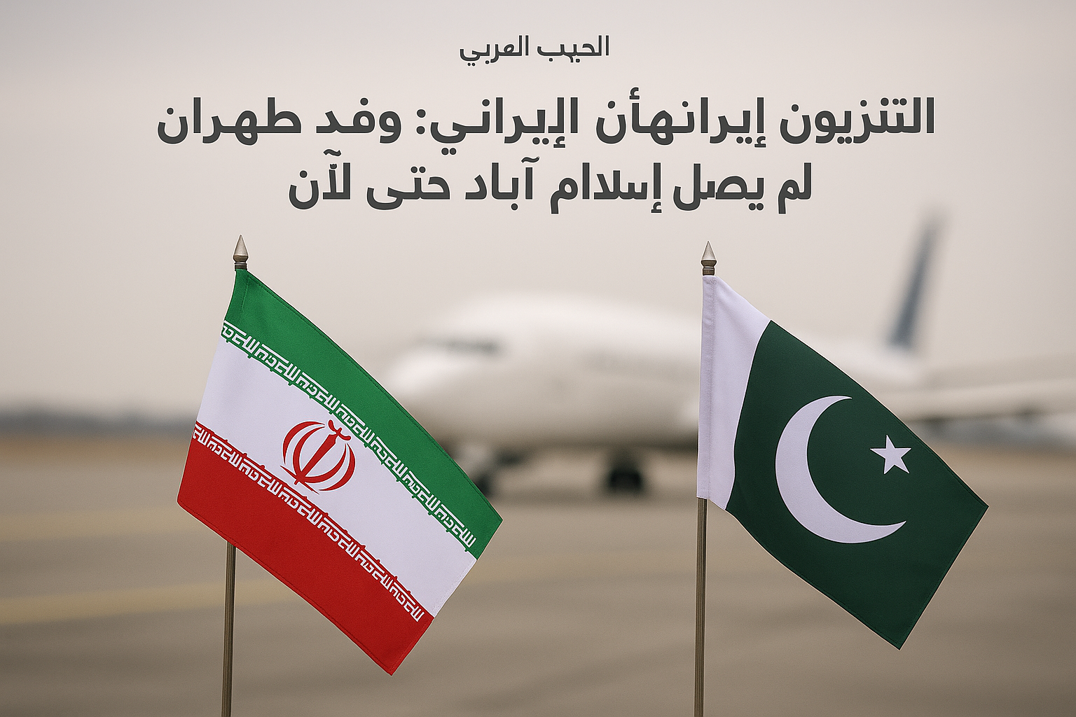 التلفزيون الإيراني: وفد طهران الرسمي لم يصل إسلام آباد حتى الآن