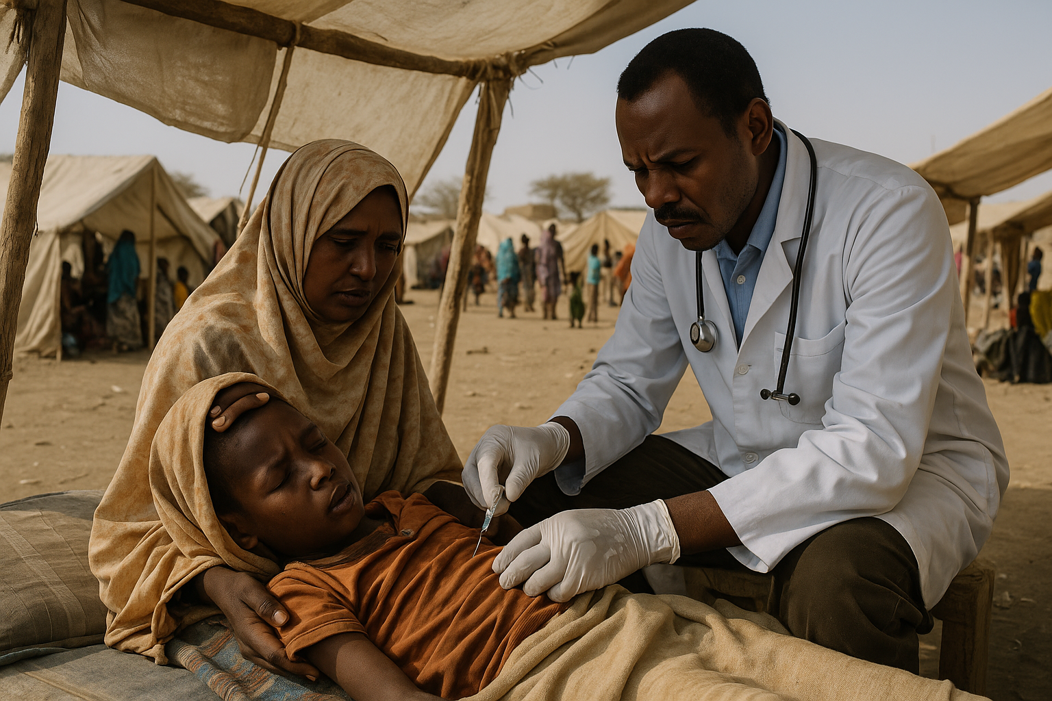 تفشي التهاب السحايا في مخيمات اللاجئين السودانيين بتشاد يثير القلق الدولي