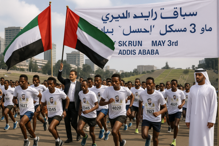 انطلاق سباق زايد الخيري في أديس أبابا لتعزيز قيم التضامن والخير