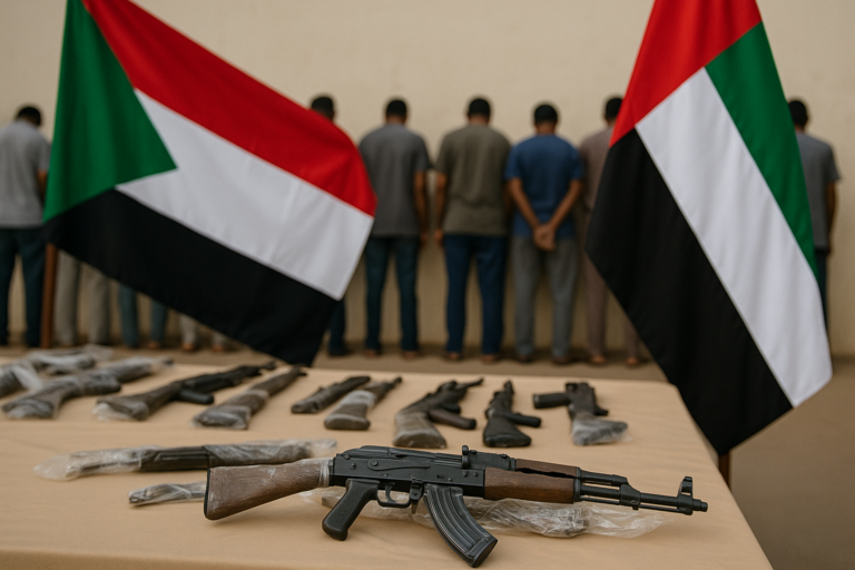الإمارات تحيل 19 متهماً للقضاء بتهمة تهريب أسلحة لسلطة بورتسودان