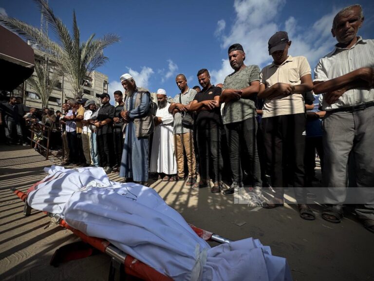 استشهاد أحد المدنيين في قصف إسرائيلي على بيت لاهيا بقطاع غزة