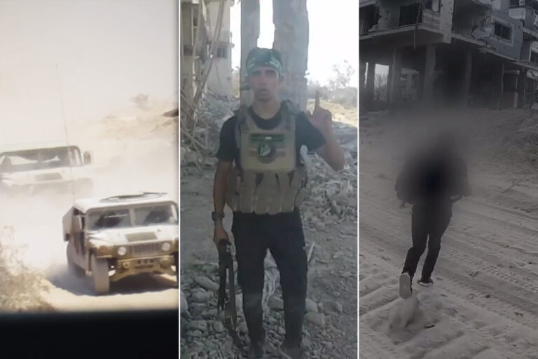 مشاهد قتالية لمقاتل كتائب القسام تبرز في حملة “تجنيد 2024” بغزة