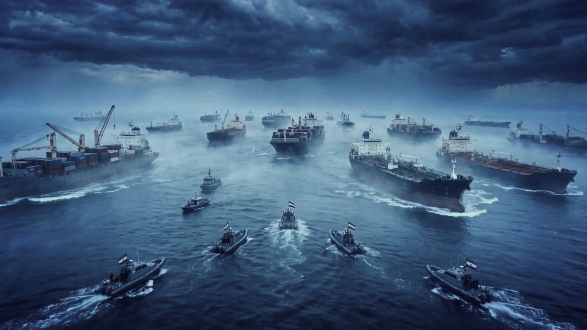 أسراب الطائرات المسيرة الإيرانية وتحدياتها للمدمِّرَات الأمريكية في الخليج