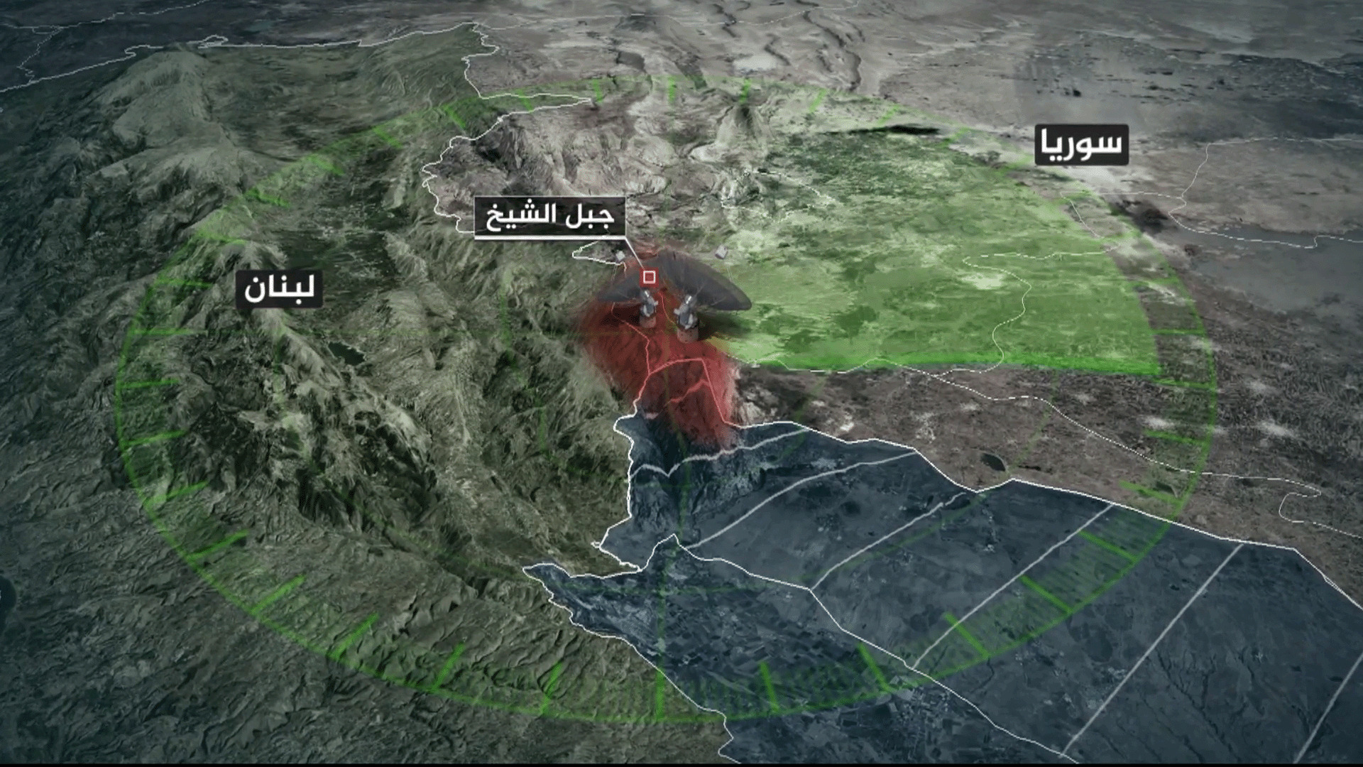 إسرائيل تستغل التضاريس الاستراتيجية في الجولان ولبنان لتعزيز أمنها العسكري