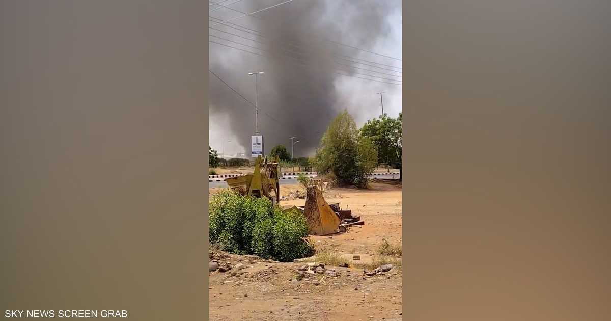 هجوم بطائرات مسيرة يستهدف مطار الخرطوم الدولي في السودان