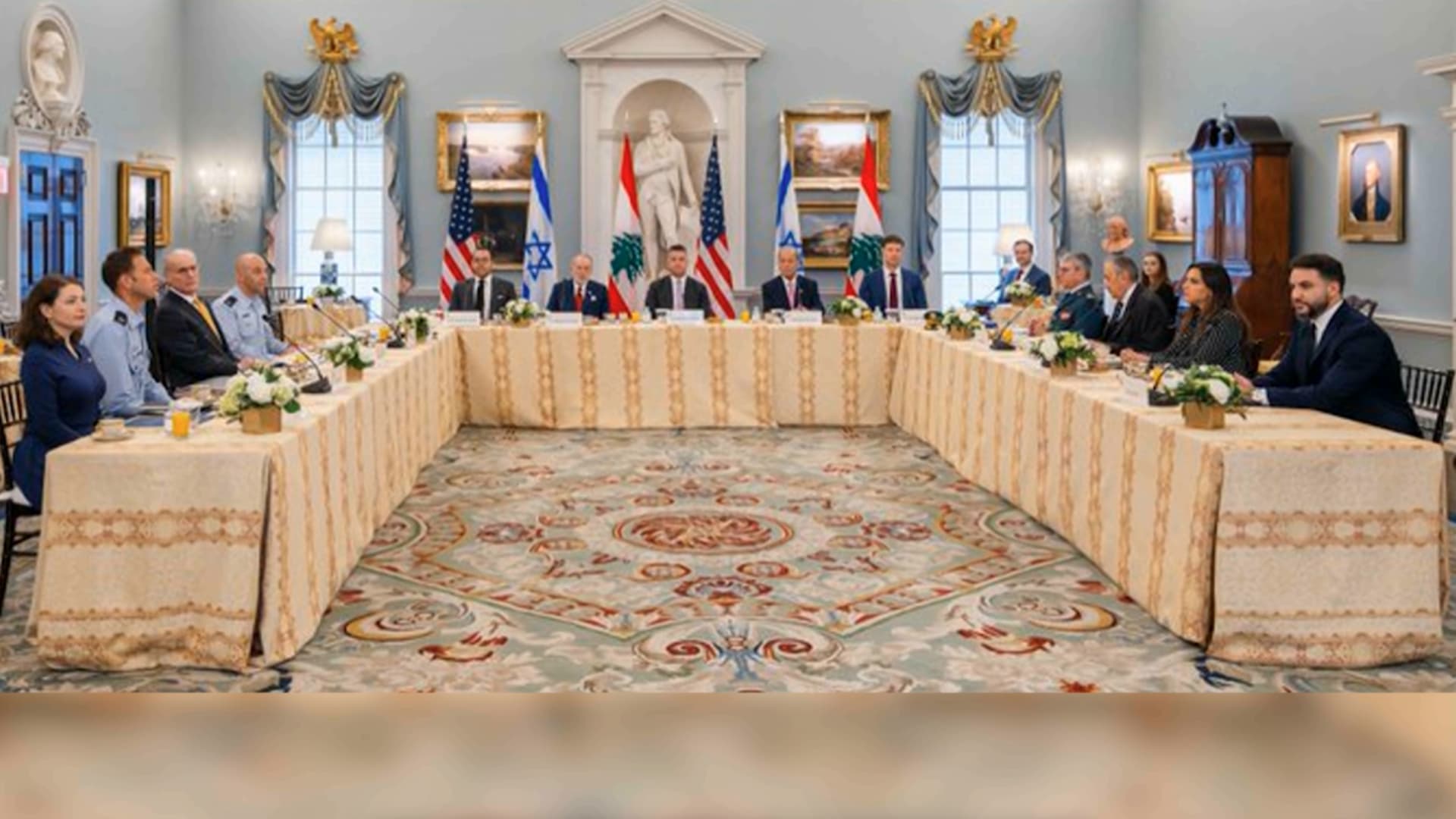 إسرائيل ولبنان يمددان وقف إطلاق النار ويستعدان لاجتماع عسكري في البنتاغون