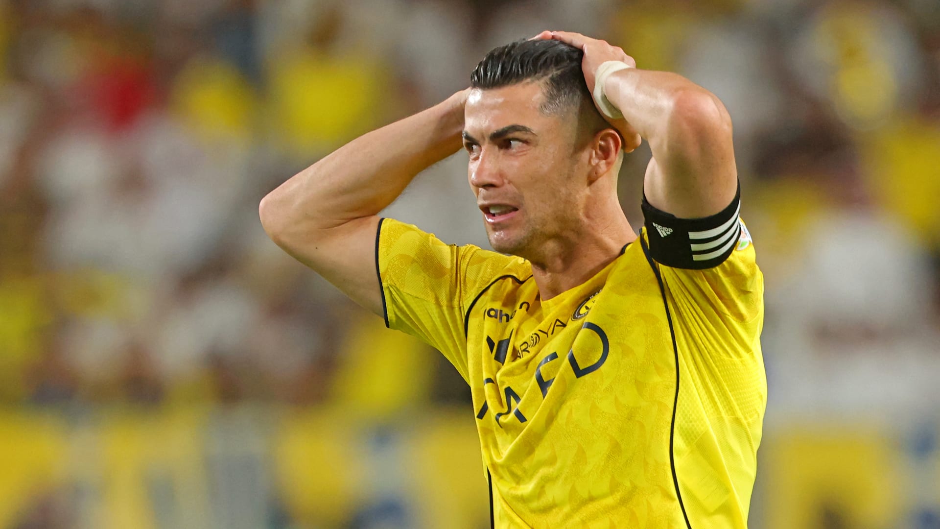 رونالدو يتفاعل مع خسارة النصر في نهائي دوري أبطال آسيا أمام غامبا أوساكا