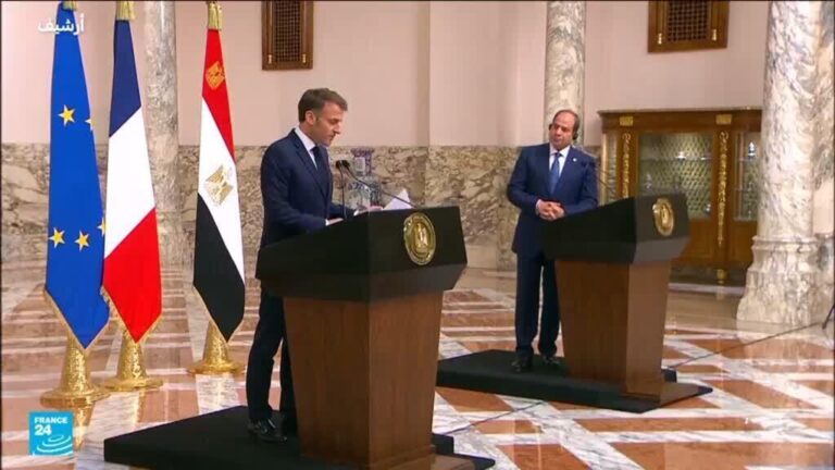 الرئيس الفرنسي ماكرون يفتتح جامعة فرانكفونية في الإسكندرية ويبحث مع السيسي تعزيز التعاون الثنائي