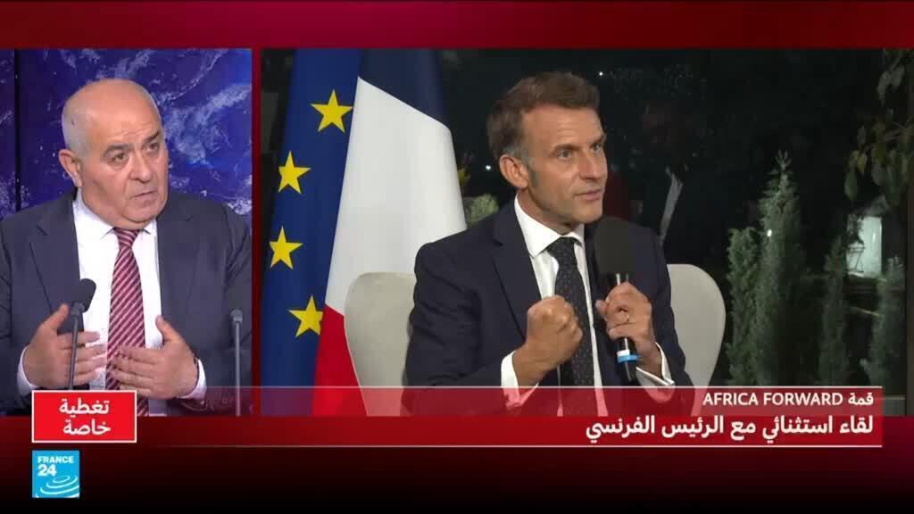 ماكرون يناقش الشراكة والاستثمار والأمن في أفريقيا وتحديات الشرق الأوسط والهجرة
