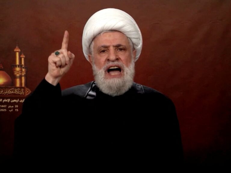 نعيم قاسم يؤكد تمسك حزب الله بالمقاومة ومستعد لمواصلة القتال ضد إسرائيل