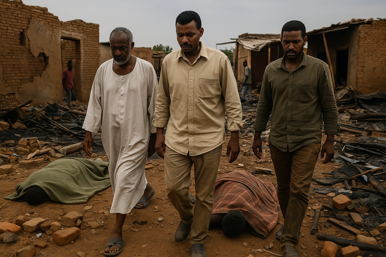 مقتل شقيقين من عائلة كيكل و15 آخرين في هجوم مسلح بالسودان