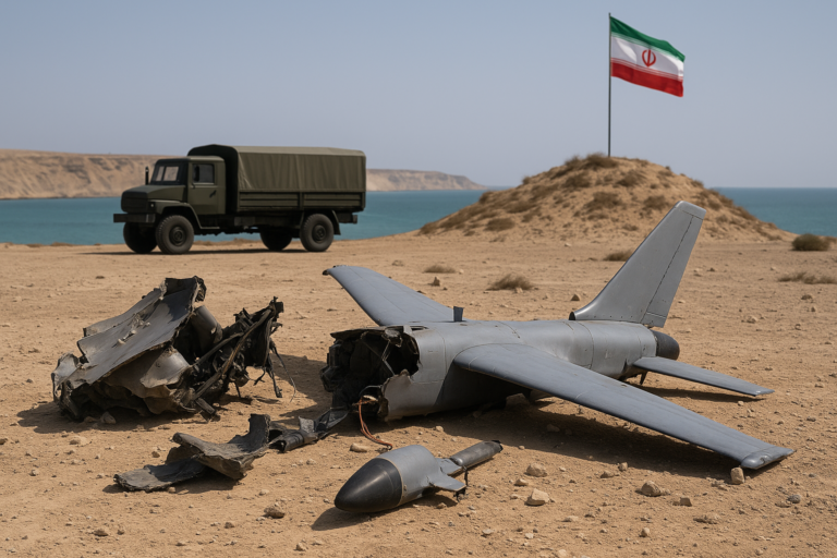 إيران تعلن اعتراض طائرة مسيرة بنجاح فوق جزيرة قشم الاستراتيجية
