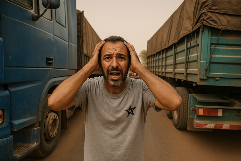 نداء استغاثة من سائقي شاحنات مغاربة محاصرين في مالي وسط أوضاع أمنية خطيرة