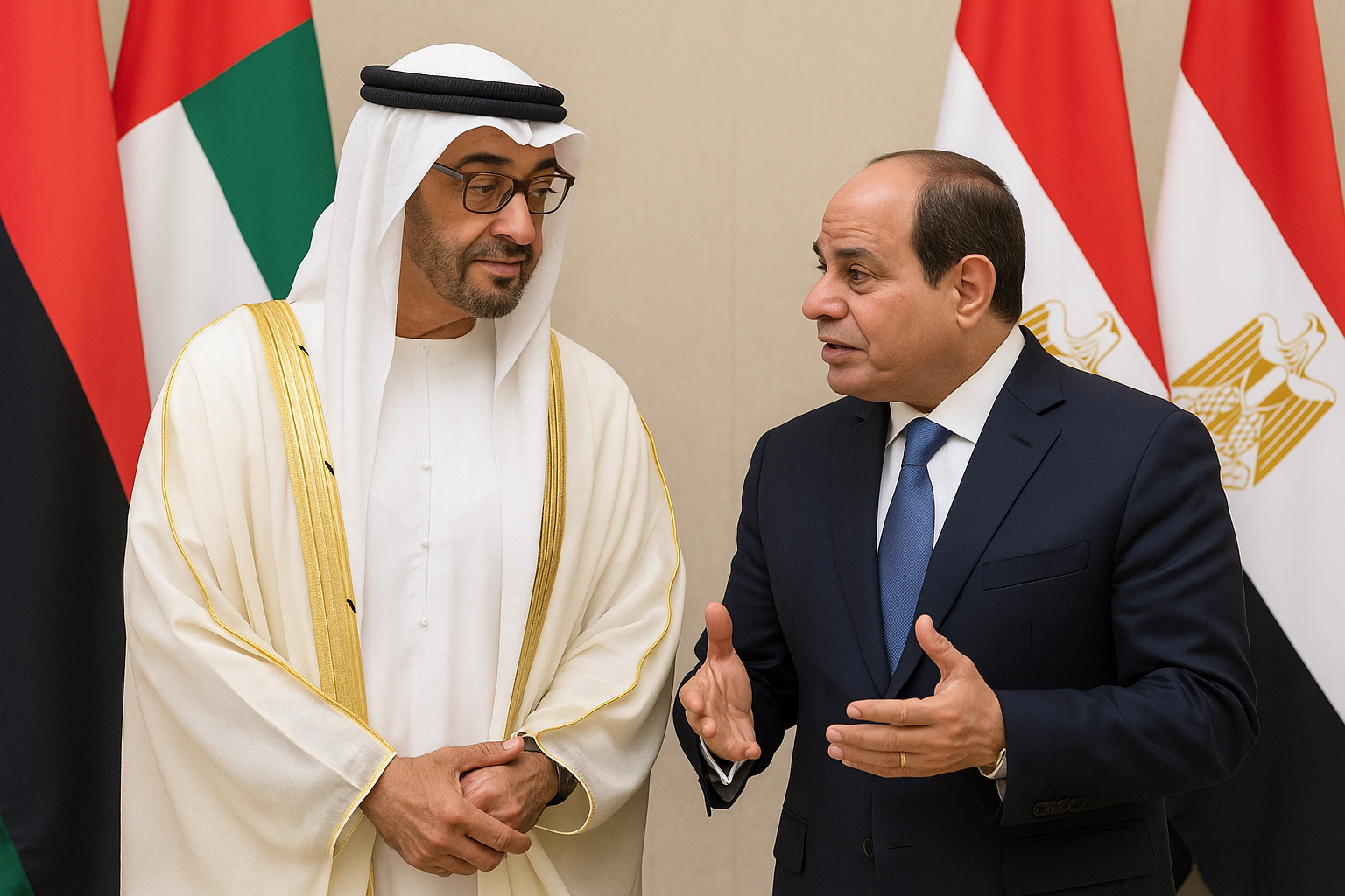 رئيسا الإمارات ومصر يناقشان التطورات الإقليمية ويؤكدان تعزيز التعاون الإستراتيجي