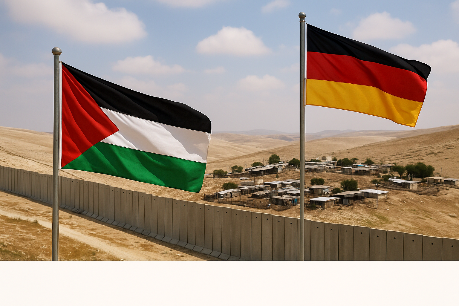 ألمانيا تحذر من تهجير سكان قرية الخان الأحمر في الضفة الغربية