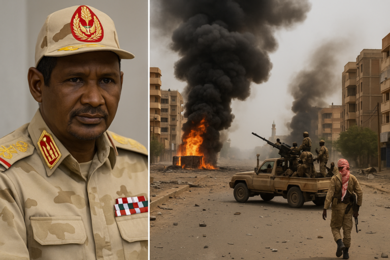 حميدتي يؤكد أن الحرب في السودان مواجهة مباشرة لمشروع الإخوان