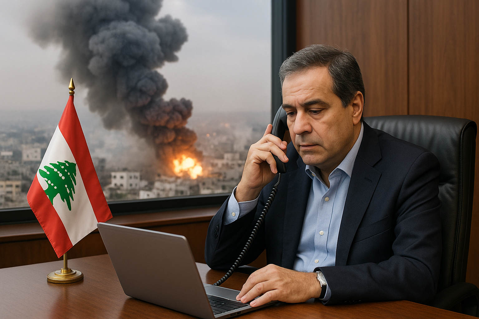 لبنان يطلق اتصالات دبلوماسية مكثفة لوقف الهجمات الإسرائيلية
