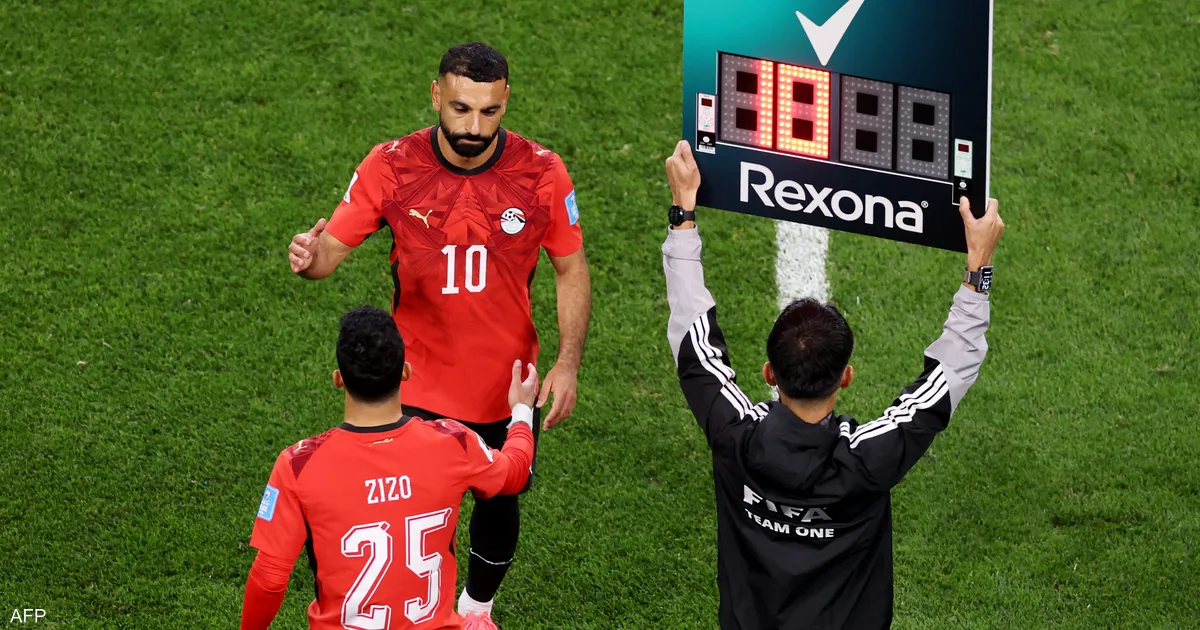 حسام حسن يفسر تغيير محمد صلاح في مباراة مصر وإيران بمونديال 2026