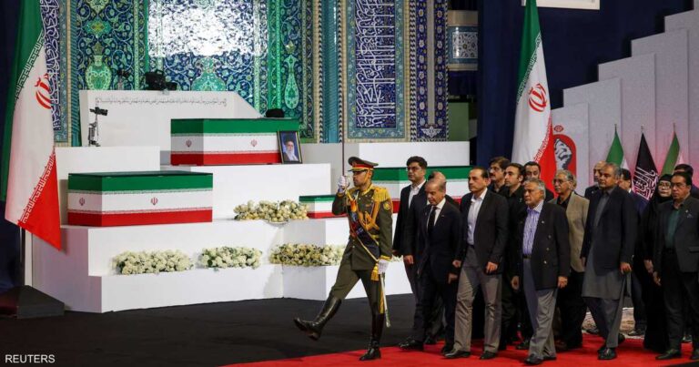 جنازة المرشد الإيراني علي خامنئي تشهد حضورًا بارزًا لوفود من السعودية وقطر وسلطنة عمان