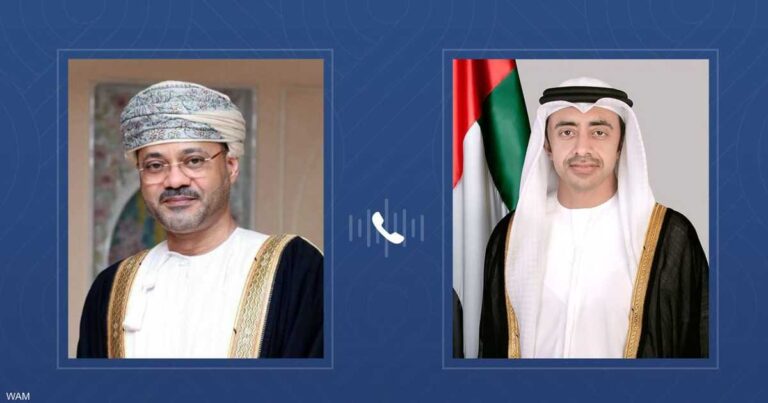 الإمارات وعُمان تناقشان تطورات الشرق الأوسط وتعزيز التعاون الثنائي