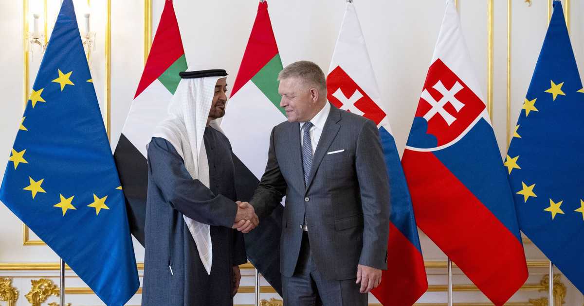 رئيس الإمارات ورئيس وزراء سلوفاكيا يبحثان تعزيز التعاون الاقتصادي والتنمية وأوضاع المنطقة