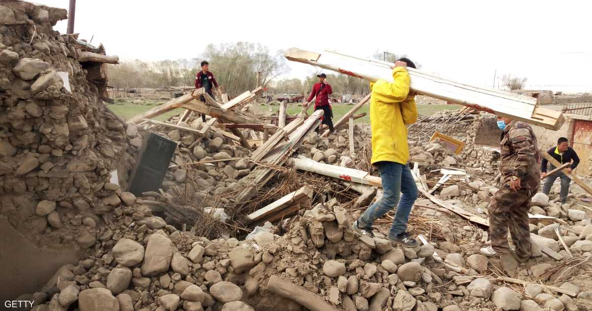 زلزالان بقوة تجاوزت 5.7 يضربان مقاطعة تشينغهاي في الصين