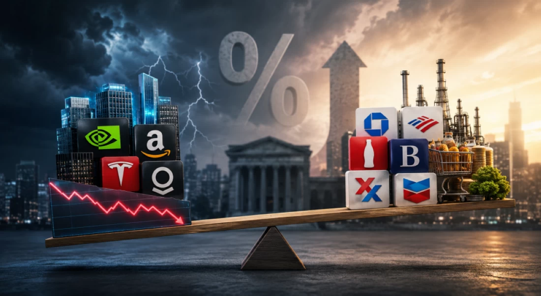 لماذا تؤثر الفائدة المرتفعة سلبًا على أسهم النمو أكثر من أسهم القيمة؟