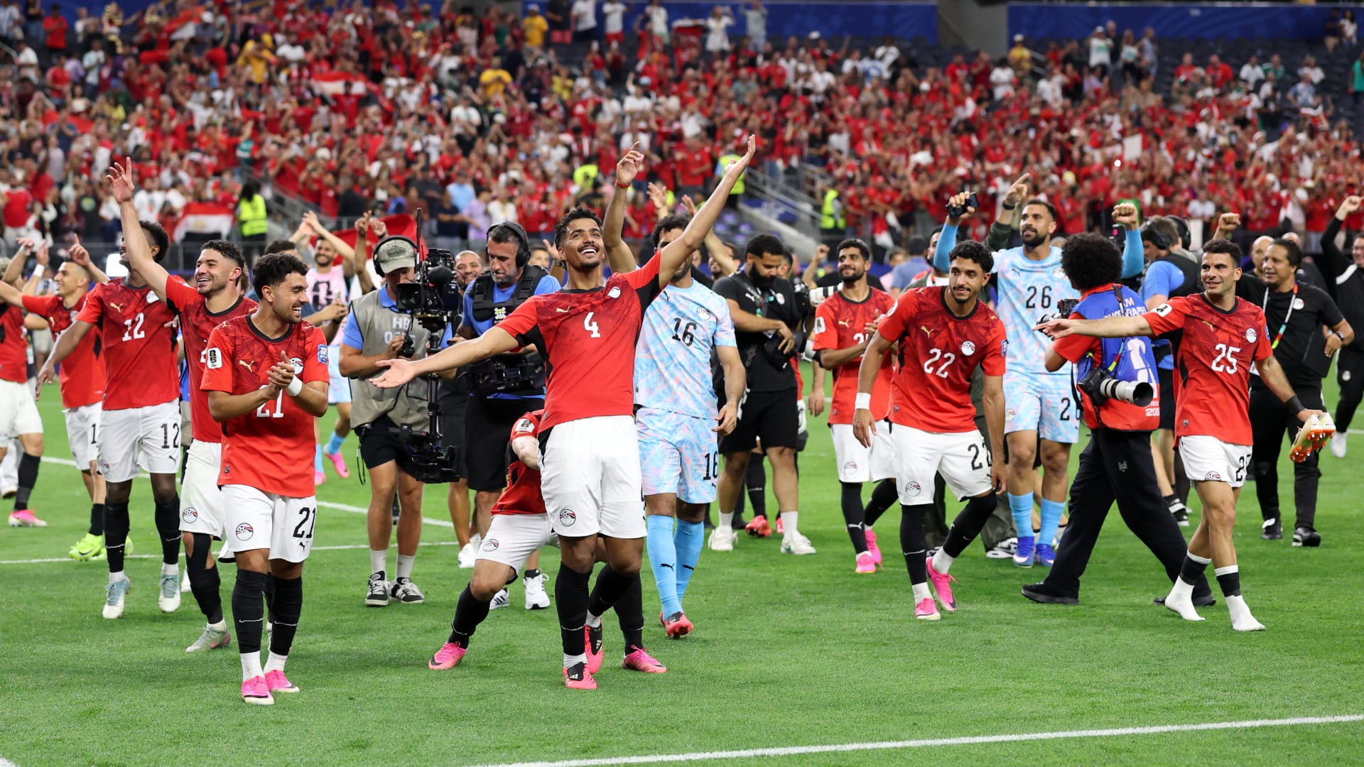 تشكيل منتخب مصر والأرجنتين قبل مباراة دور الـ16 بكأس العالم 2026