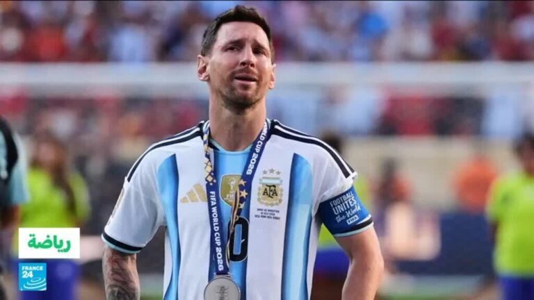 ميسي يعبر عن حزنه العميق بعد خسارة نهائي مونديال 2026 أمام إسبانيا