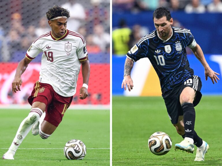 نهائي ميسي ولامين جمال يشعل جدلاً سياسياً على خلفية مواقف الأرجنتين وإسبانيا من القضية الفلسطينية