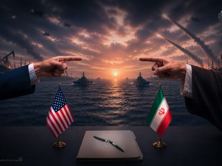 انهيار مذكرة التفاهم بين واشنطن وطهران وتصاعد التوتر العسكري