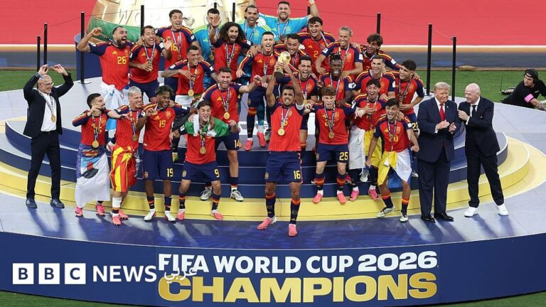 حسم بطولة كأس العالم 2026 بتتويج إسبانيا بعد فوزها على الأرجنتين