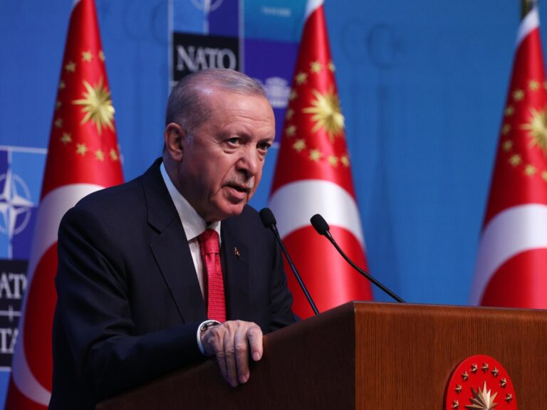 أردوغان يوجه رسائل قوية في قمة الناتو بأنقرة بينها “الوطن الأزرق” وملف “إف-35”