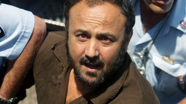 اعتداء إسرائيلي جديد على مروان البرغوثي برصاصة مطاطية من مسافة صفر داخل سجنه