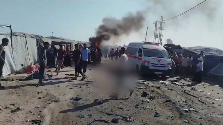 استشهاد 4 فلسطينيين بينهم زوجان في غارات إسرائيلية جديدة على غزة