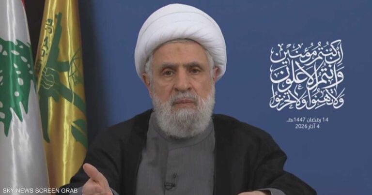 نعيم قاسم يدعو لفتح حوار مع المقاومة ويؤكد احتمال لقاء علني مع القيادة السورية