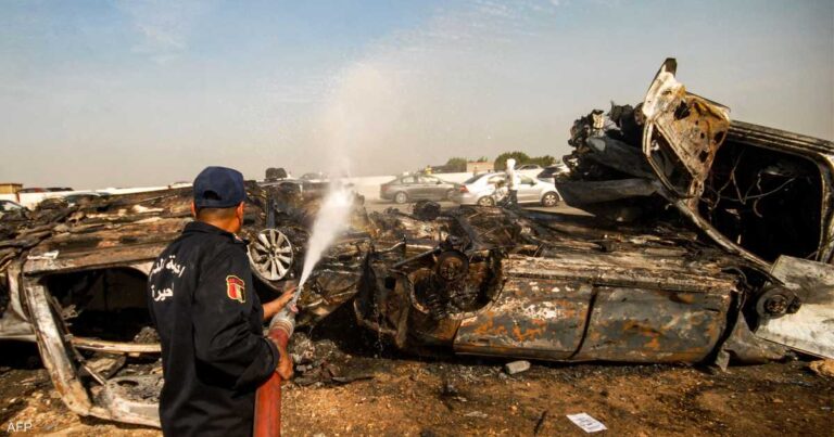 مصرع اثنين وإصابة 8 في حادث تصادم مأساوي لعمال مزارع العنب في المنيا